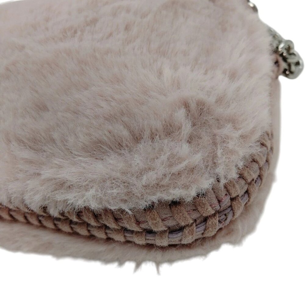 (L4) Stella McCartney Shoulder Bag Pink Polyester - Picture 5 of 9